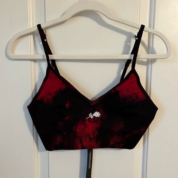 Forever Rose Sports Bra in Lava Wash - Picture 1 of 4